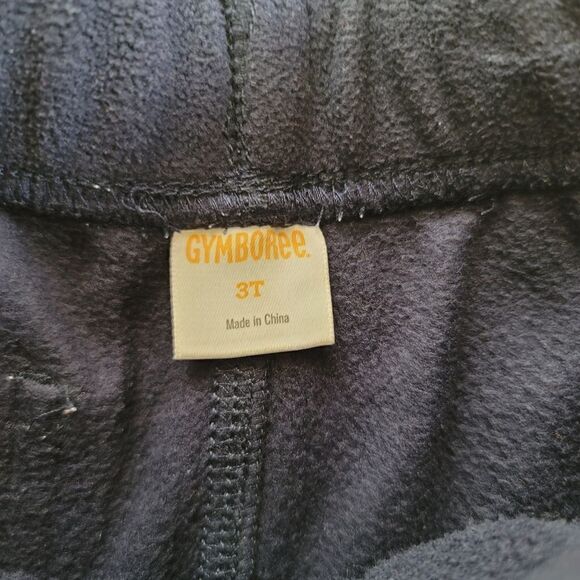 Gymboree 3t navy blue pull on cozy sweatpants couch potato toddler straight leg - Picture 3 of 4